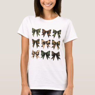Camiseta Arcos Camo Pai Soldado da Camada de Fita Militar