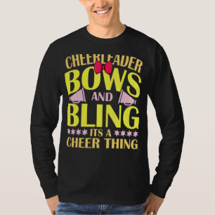 Camiseta Arcos cheerleaderes E Bling É Uma Coisa De Animaçã