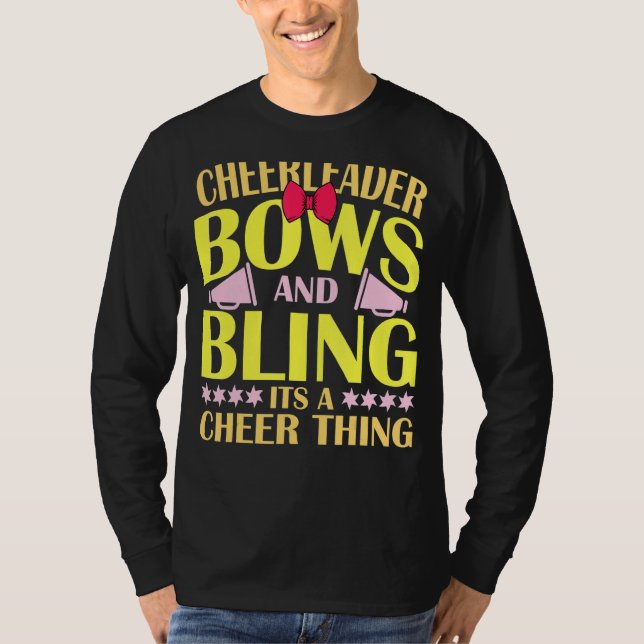 Camiseta Arcos cheerleaderes E Bling É Uma Coisa De Animaçã (Frente)