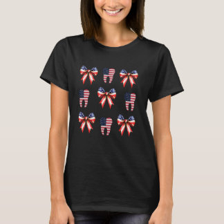 Camiseta Arcos Coquette Dentist Engraçado 4 De Julho Patr