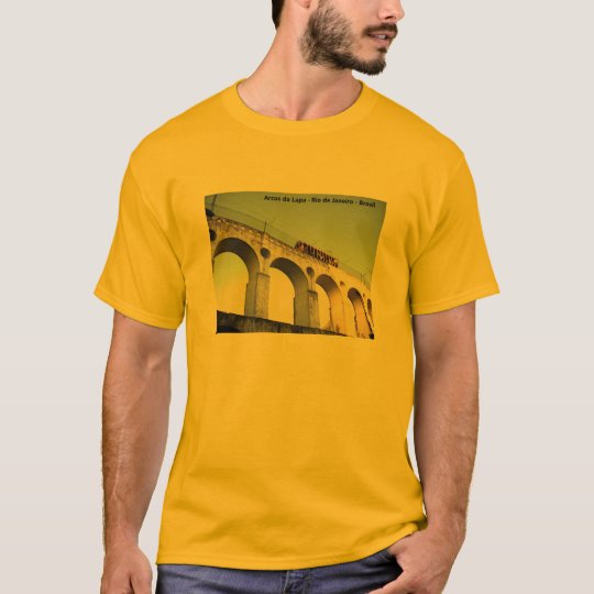 Camiseta arcos da Lapa RJ Brasil