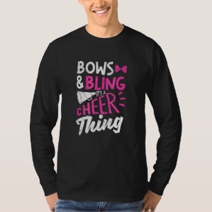 Camiseta Arcos de Cheerleader de torcida e Bling É um Che