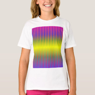 Camiseta Arcos de chuva escuros e leves (Stripes)
