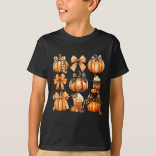 Camiseta Arcos de coquetete bonitos Pumpkin Spice Café Latt