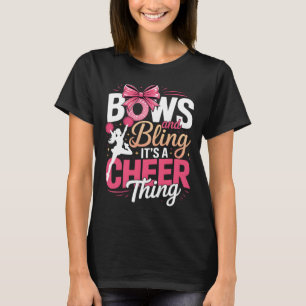 Camiseta Arcos e Brilho É uma Coisa de Cheerleading Cheer