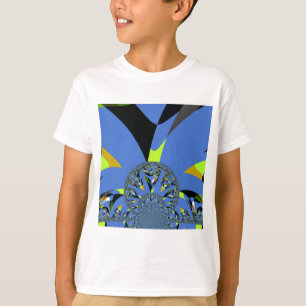 Camiseta Arcos legal com Esferas Fractais Design de Arte