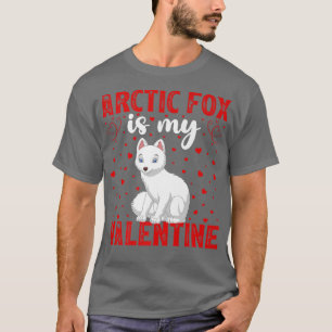 Camiseta Arctic Fo Is My Valentine Love Hearts Arctic Fo Va
