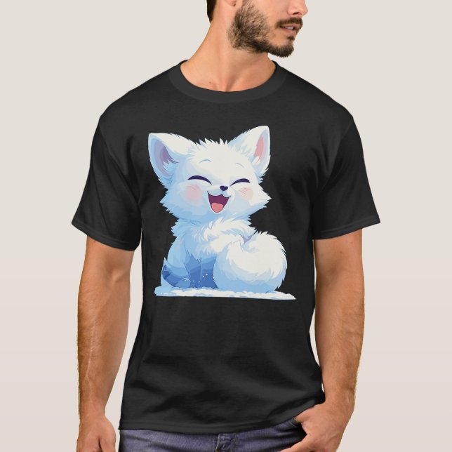 Camiseta Arctic Foxes Lovers Arctic Fox (Frente)