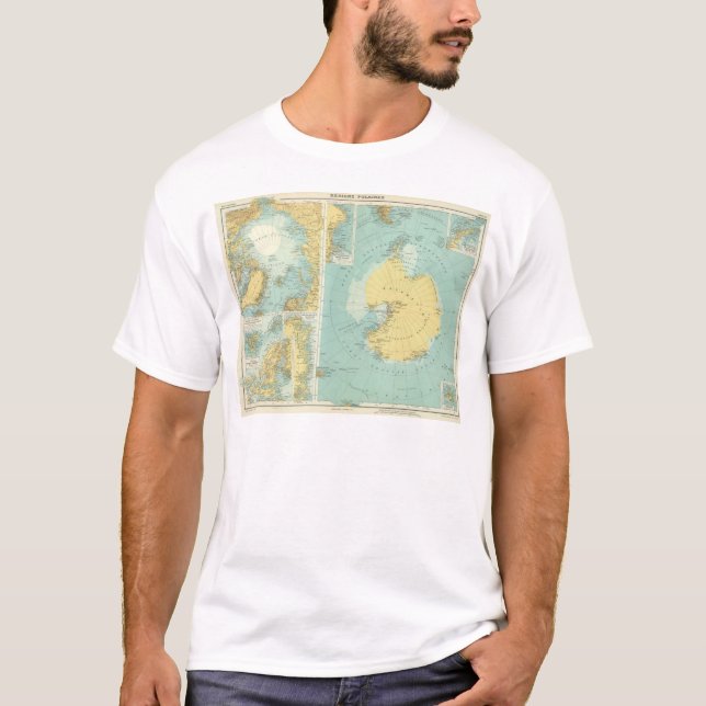 Camiseta Árctico, a Antártica (Frente)