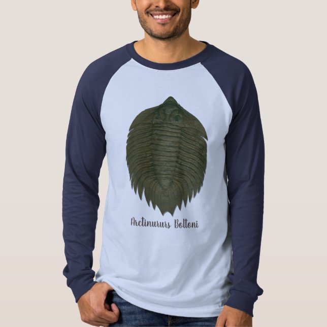 Camiseta Arctinrus Boltoni Fossil Trilobite (Frente)