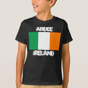 Camiseta Ardee, Irlanda, com bandeira irlandesa Boys