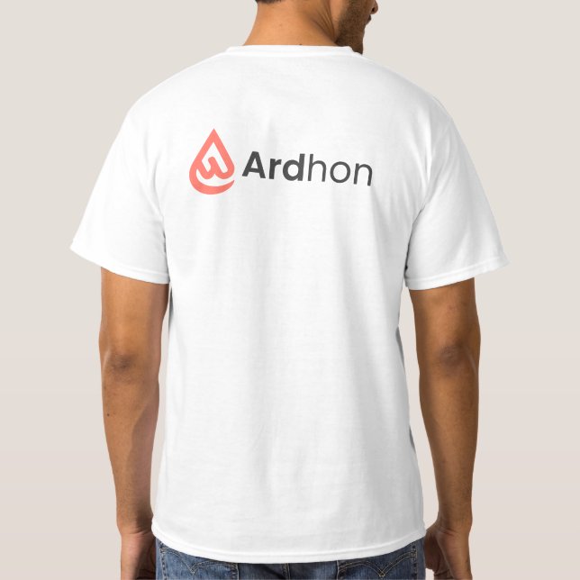 Camiseta Ardhon brand merch - wear your style, your way (Verso)
