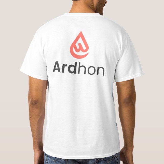 Camiseta Ardhon - wear your style, your way (Verso)
