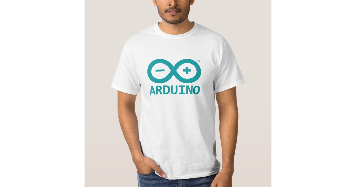 CAMISETA ARDUINO LOGO | Zazzle Brasil