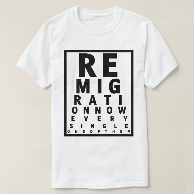 CAMISETA ARE WE BLIND? (Frente do Design)