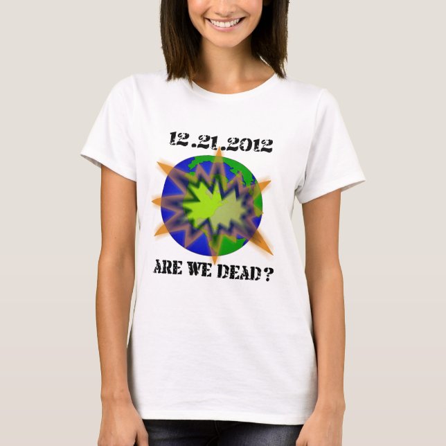 Camiseta are_we_dead__world (Frente)