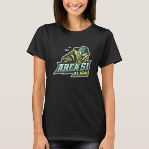 Camiseta Área 51 Alienígena