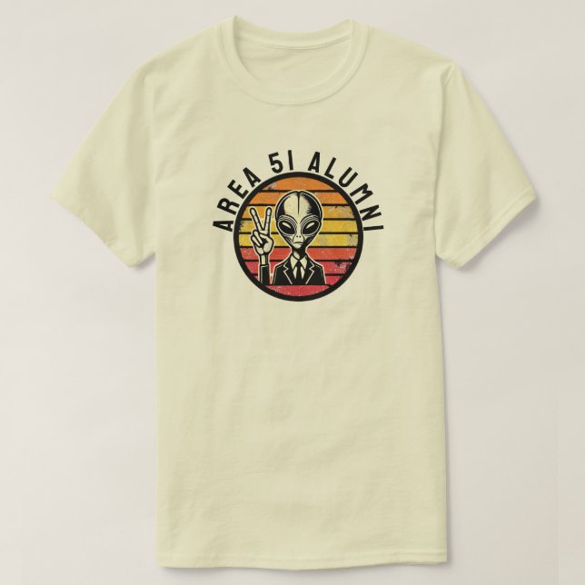 Camiseta Área 51 Alumni T-Shirt (Frente do Design)