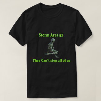 Camiseta Área 51 da tempestade
