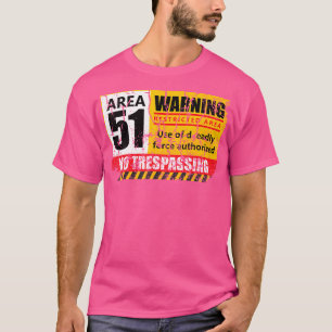 Camiseta Área 51 Não Invadir OVNI