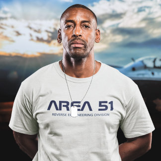 Camiseta Área 51 OVNI de Alienígena de engenharia reversa p