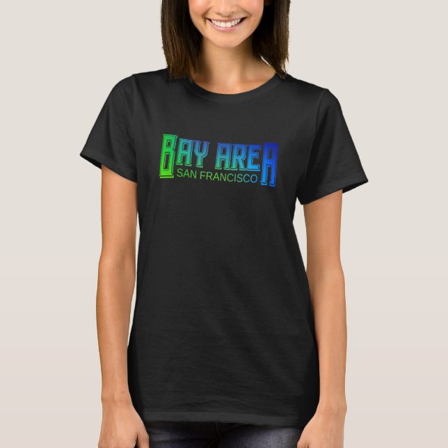 Camiseta Área da Baía de São Francisco (Frente)