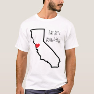 Camiseta Área da baía orgulhosa