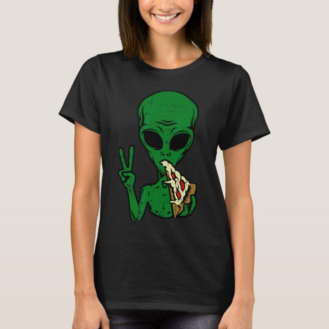 Camiseta Área de Diversão de Paz - 51 Hallowe de Comida de  (Frente)