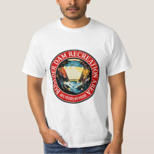 Camiseta Área de Recreação da Barragem de Boulder
