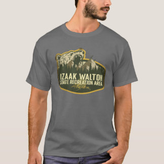 Camiseta Área de Recreação Estadual Izaak Walton Alasca Ret