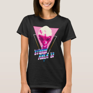 Camiseta Área de tempestade 51 Alienígena de onda sintética