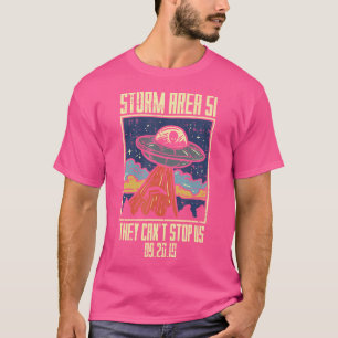 Camiseta Área De Tempestade 51 Eles Não Podem Nos Impedir 0
