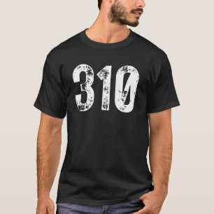 Camiseta Área do Código de Área Los Angeles CA Área de Tele