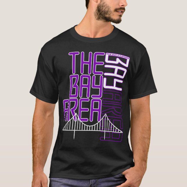 Camiseta Área do compartimento (Roxo) (Frente)