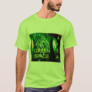 Camiseta Área do espaço verde