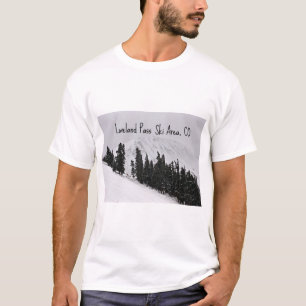 Camiseta Área do esqui da passagem de Loveland, CO