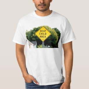 Camiseta Área Infantil Surda