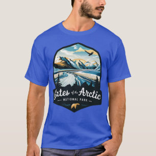 Camiseta Áreas das Águas do Parque Nacional do Ártico