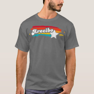 Camiseta Arecibo Porto Rico Vintage angustiou Souvenir 2