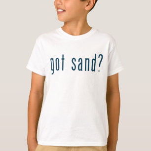 Camiseta areia obtida