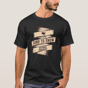 Camiseta Areia para Neve Monumento Nacional Férias na Calif