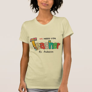 Camiseta Areia Que Precisamos Que Você Ensine Personalizado
