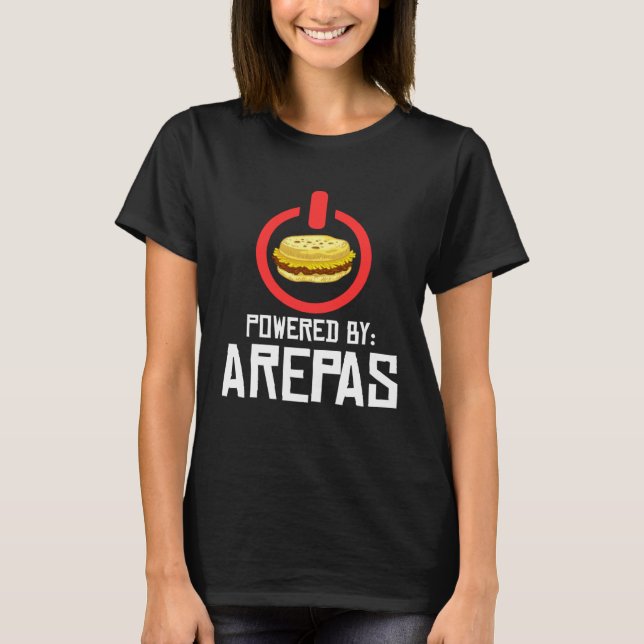 Camiseta Arepa  Venezuela Colombia (Frente)