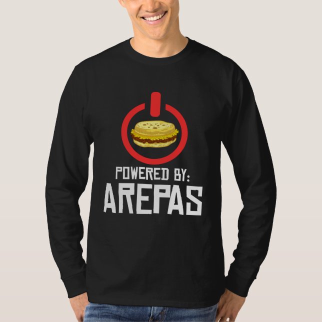 Camiseta Arepa  Venezuela Colombia (Frente)