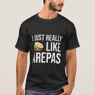 Camiseta Arepas Cita Engraçada Comida Colombiana venezuelan