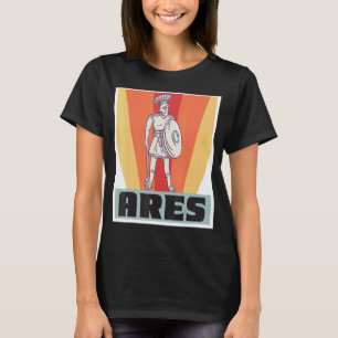 Camiseta Ares Grécia Deus da mitologia grega Grécia antiga