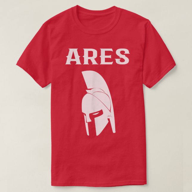 Camiseta Ares Greek GodHero Costume (Frente do Design)