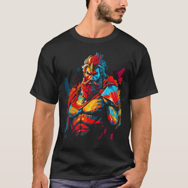 Camiseta Ares Greek Mythology God (Frente)