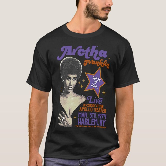 Camiseta Aretha Franklin Harlem (Frente)