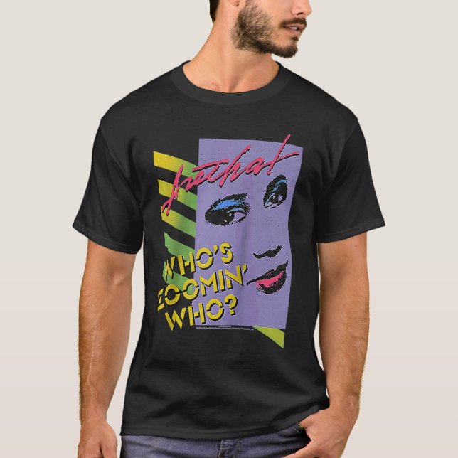 Camiseta Aretha Franklin Zoomin' Who Raglan (Frente)